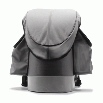 рюкзак для тахеометра прочный серый спереди