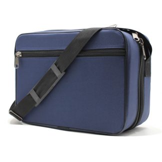 сумка медицинская для переноски приборы скорая помощь синяя спереди