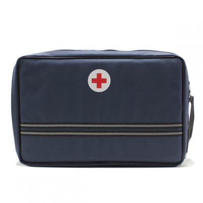 сумка медицинская для ингалятора синяя спереди