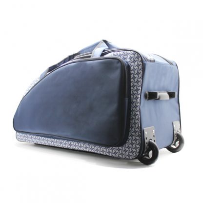 сумка колёсная спортивная дорожная багаж большая синяя дно