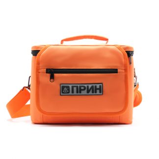 сумка для оборудования в поездку оранжевая спереди