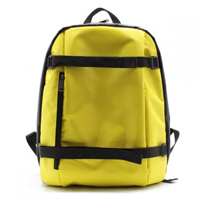 рюкзак городский жёлтый для ноутбука спереди