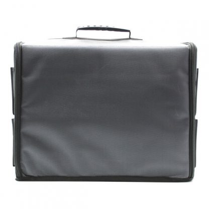 сумка чехол для хранения и транспортировки оборудования серый сзади