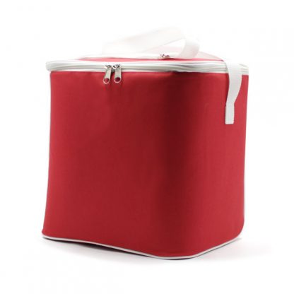 сумка холодильник стандартная красная с ремнём