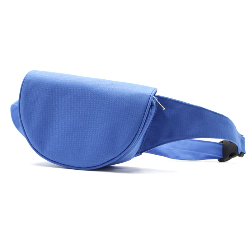 sumka_poyasnaya_ekokozha_plotnaya_kofr_s_klapanom_chornaya_Sp-14_blue_05 сумка поясная экокожа плотная кофр с клапаном синяя спереди