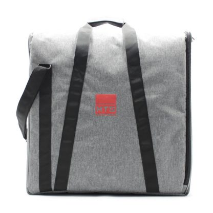 сумка плотная большая серая для прибора с боковым открытием с логотипом