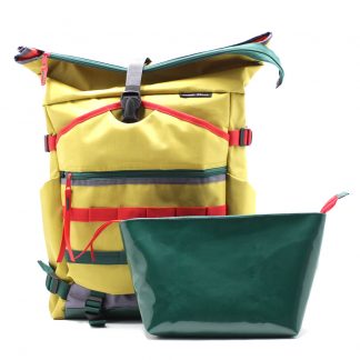Рюкзак большой для путешествий ручная кладь спереди с косметичкой